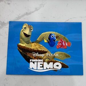 Disney Store Walt Disney’s Finding Nemo Movie Lithograph Commemorative Set of 4